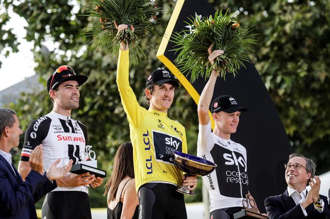 Geraint Thomas wins tour de france 2018