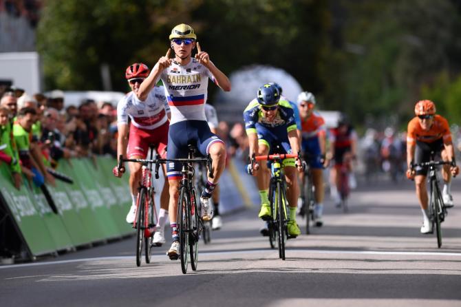 Matej Mohoric wins stage 2 Tour of Germany