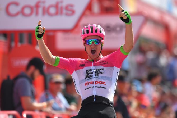 Simon Clarke wins stage 5 Vuelta 2018