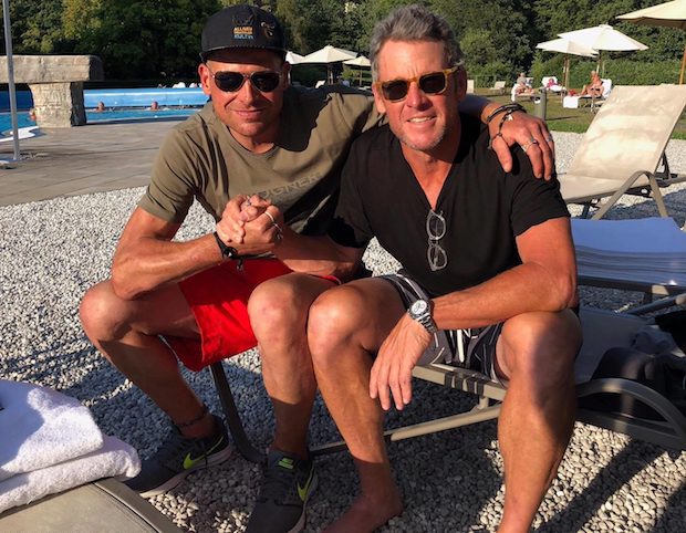 Lance Armstrong and Jan Ullrich