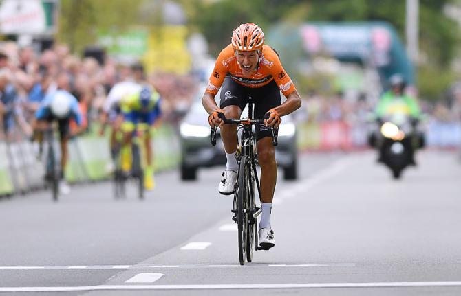 Taco Van Der Hoorn wins stage 3 BInck Bank Tour