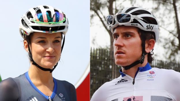 Lizzie Deignan and Geraint Thomas