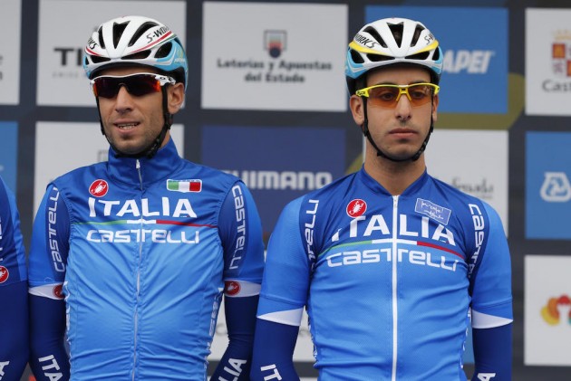 Vincenzo Nibali and Fabio Aru