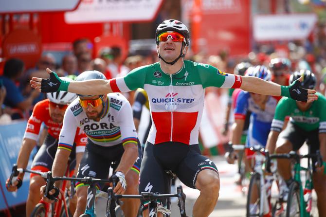 Elia Viviani wins Vuelta 2018 stage 10