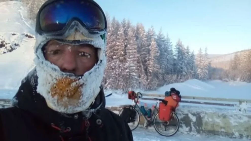 Cyclist rescued after attempting to ride across Siberia in winter