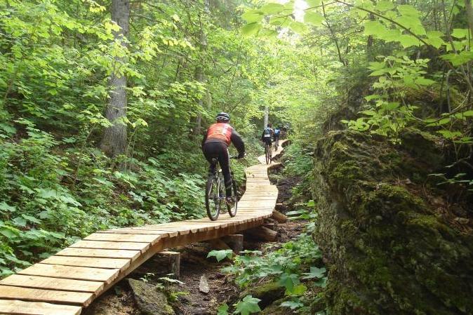 Rutas ciclistas en Slieve Bloo