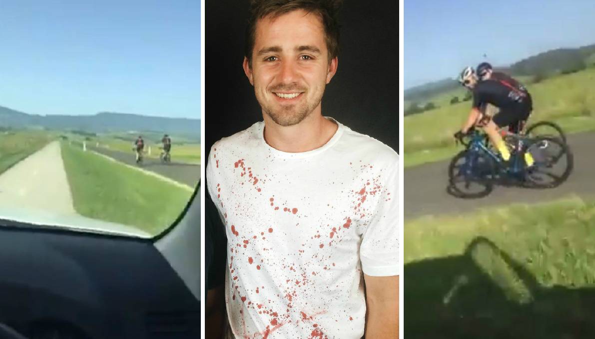 road rage cyclist driver cops australia