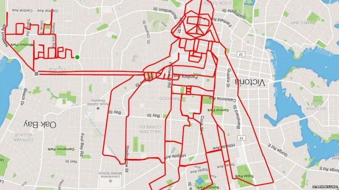 strava darth vader