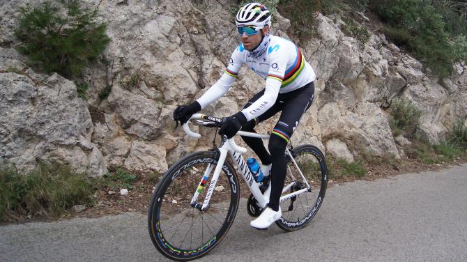 Alejandro Valverde Fizik shoes world champion