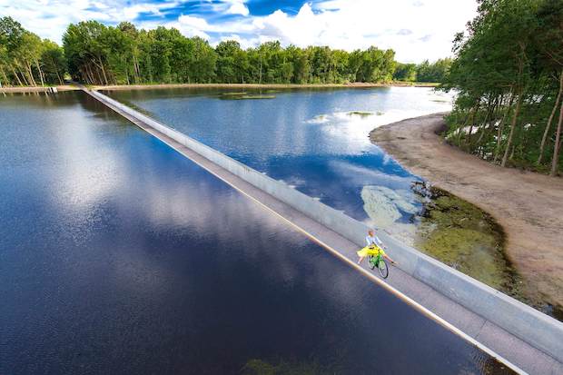 Belgium's unique through the water cycle path