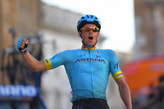 Jakob Fuglsang wins stage 5 Tirreno-Adriatico 2019