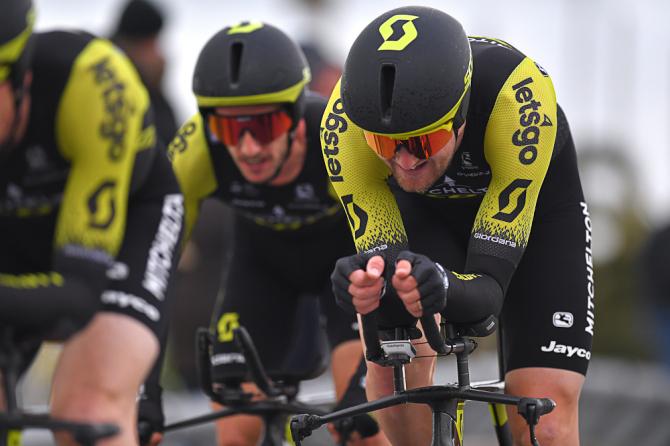 Mitchelton Scott wins Tirreno Adriatico stage 1 2019 Michael Hepburn