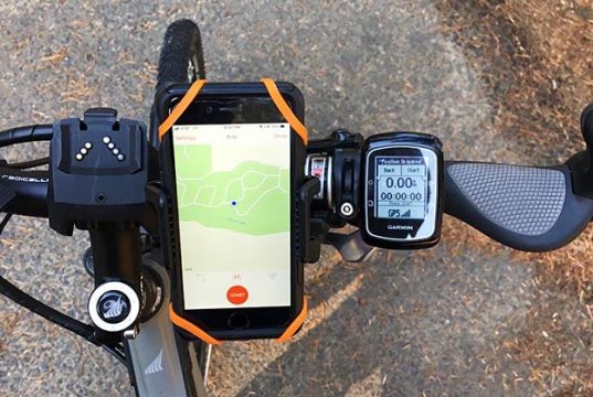 using iphone as cycling computer
