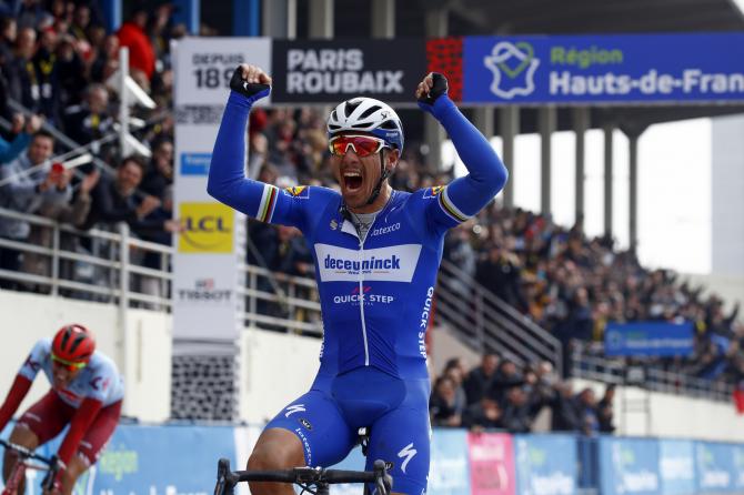 Philippe Gilbert wins Paris-Roubaix 2019