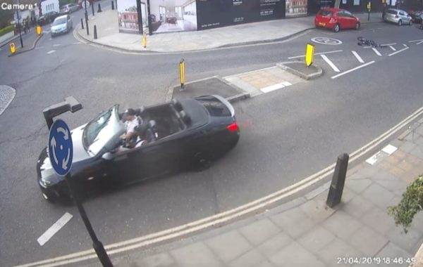 Police ask cyclist wiped out by driver to find CCTV footage himself