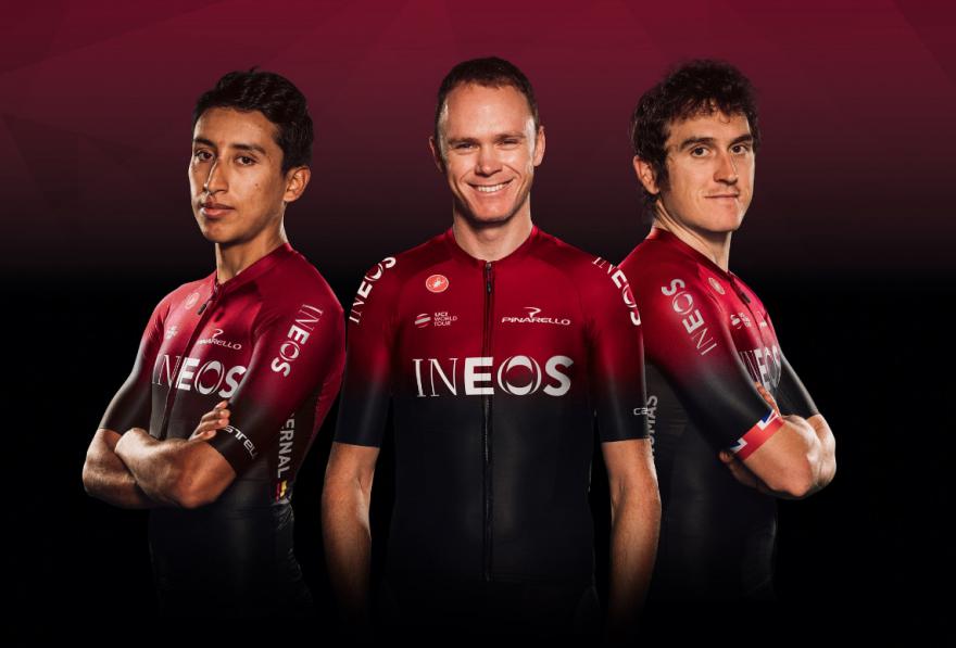 ineos cycling jersey