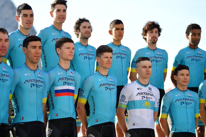 Astana cycling best sale team 2019