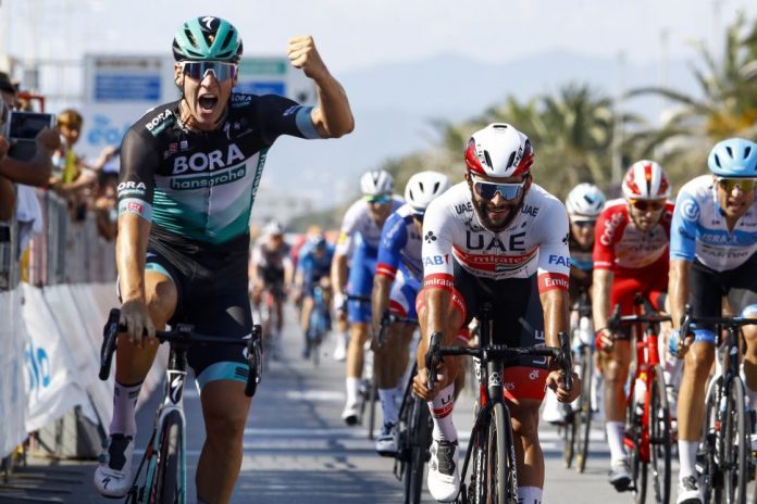 Pascal Ackermann wins stage 1 Tirreno Adriatico 2020