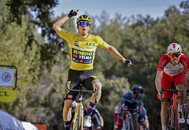 Roglic extends Paris Nice lead with sprint victory in stage 6