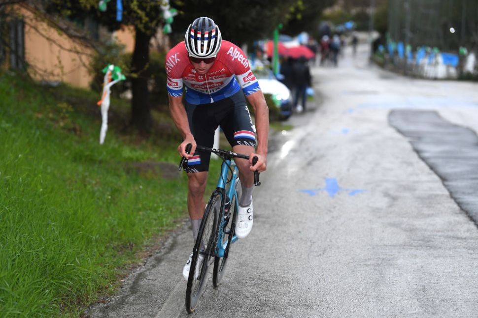 Van der Poel takes spectacular solo victory in stage 5 of Tirreno ...