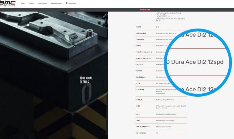 dura ace 12 speed di2