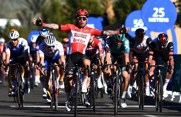 Caleb Ewan kicks off season with stage one Saudi Tour win | Cycling ...