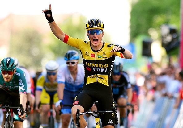 Olav Kooij sprints to victory in the opening stage of Tour de Hongrie ...