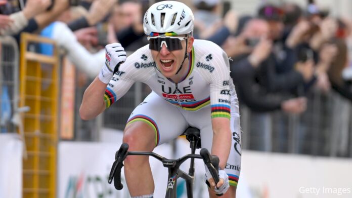 Tadej Pogacar wins Milano-Sanremo 2026